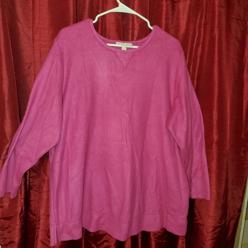 Woman Within 1x polar fleece